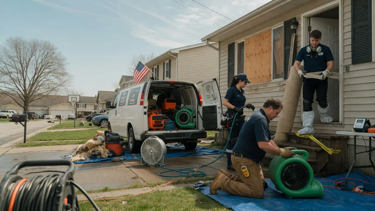 Water Damage Restoration in Queen City, TX near me